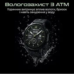 Смарт-годинник HiFuture mix 3 black (mix3.black) - мініатюра 4