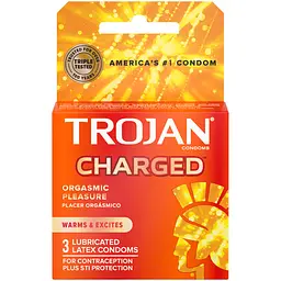 Упаковка 3 шт. Trojan Charged
