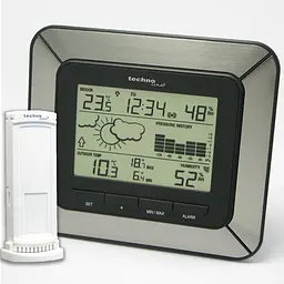 Метеостанція Technoline WS9273 IT Alu/Black (WS9273), Чорний - мініатюра 2