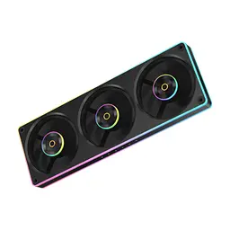 Кулер до корпусу OCYPUS SIGMA F36 ARGB чорний (SIGMA-F36-BK3AM00X-GL) - мініатюра 5