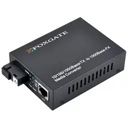 Медіаконвертер (EC-Q-1G-1SM-1550nm-20) FoxGate
