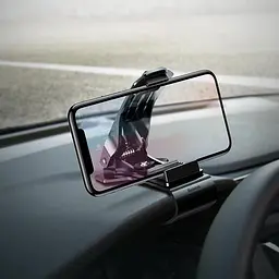 Автотримач Baseus Mouth Car Mount холдер затискач кріплення SUDZ-01 - мініатюра 4