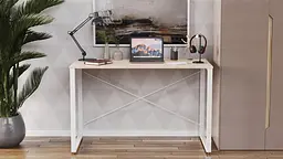 Письмовий стіл Ferrum-decor Серії Конект 75x120x60 білий ДСП Дуб Сан-Марино 16мм (FRD-104208) - мініатюра 3