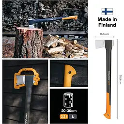 Сокира-колун Fiskars X21 L (1015642) - мініатюра 11