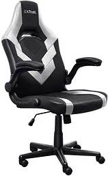 Крісло GXT703W Riye ПУ шкіра Foldable Armrests білий Trust teh0013554