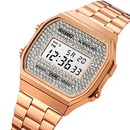 Наручний годинник жіночий 1808RG Rose Gold Skmei acs0030577 - мініатюра 2