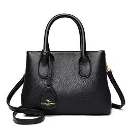 Сумка Gloss Kaidifeiniroo Italian Bags 25х13х19 см Чорний