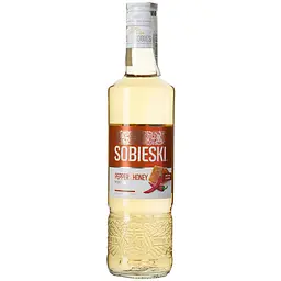 Спиртний напій Sobieski Pepper and Honey 40% 0.5 л (4770053221832) - мініатюра 5