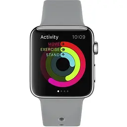 Ремінець Uwatch Silicone Strap for Apple Watch 42/44 mm Concrete - мініатюра 3