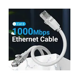 Патч-корд Vention 2 м, UTP Cat. 6 RJ-45 сірий (IBEHH) - мініатюра 2
