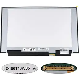 Матриця 15.6 LQ156T1JW05 (2560*1440 40pin(eDP IPS 165Hz 300cd/m2 16.7M 100%) LED SLIM(без планок та вушок) матова роз'єм
