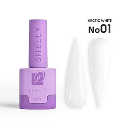 Гель-лак для нігтів 01 Arctic White Shelly 12 мл