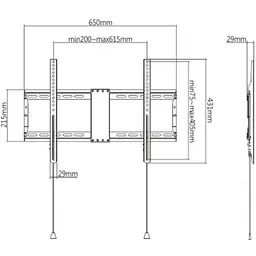 Кронштейн Gembird WM-80F-01 - миниатюра 5
