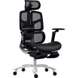 Офісне крісло GT Racer B-541F Black [121439]