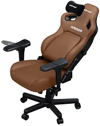 Ігрове крісло Anda Seat Kaiser 4 Brown Size L (AD12YDDC-L-20-K-PV/C) - мініатюра 3