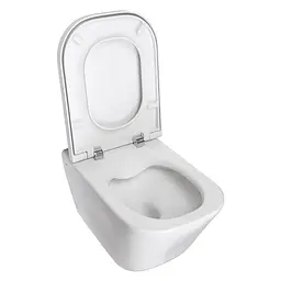 Комплект інсталяція Geberit Duofix 458.126.00.1 + унітаз Roca Gap Clean Rim A34H47C000 з кришкою Soft Close, Білий - мініатюра 3
