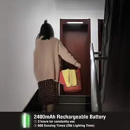 Ссвітильник EverBrite Under Cabinet Lighting 70 світлодіодіодів бездротовий датчик руху - мініатюра 7