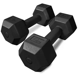 Гантелі для фітнесу композитні TREX Sport TX-002CD 2x2кг