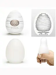 Мастурбатор яйце Tenga EGG Babydoll Універсальний.. Коричневий EGG-006 - мініатюра 3