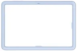 Чохол до планшета Samsung Frame Cover Samsung Galaxy Tab S11 Ultra Blue (EF-JX930CLEGWW)