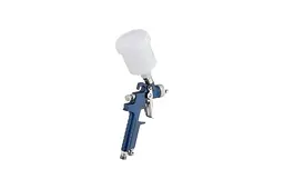Пневматичний фарбопульт HVLP Intertool 125 мл x 1.0 мм верхній бак - мініатюра 5