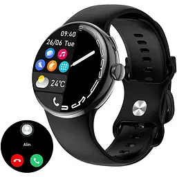 Розумний годинник Linwear LA24 AMOLED Чорний - мініатюра 4