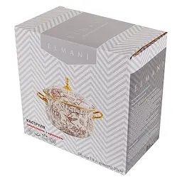 Каструля емальована Elmani Butterfly з кришкою 20 см 3.8 л (763-028) - мініатюра 3