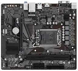 Материнська плата LGA1700, Gigabyte H610M H V2, H610, 2xDDR5, Int.Video(CPU), 4xSATA3, 1xM.2, 1xPCI-E 4.0 x16, 1xPCI-E 3.0 x1, Realtek 7.1, Realtek GbE, 4xUSB3.2/8xUSB2.0, VGA/HDMI, MicroATX - мініатюра 4