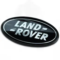 Емблема Land Rover (Чорна) 92x49 мм (на скотчі) DAH500330