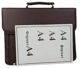 Портфель чоловічий Exclusive Еко-шкіра Коричневий (714000 brown) - мініатюра 10