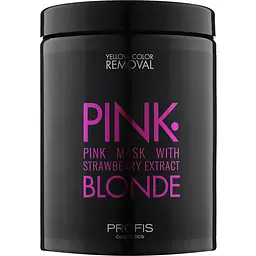 Живильна маска для волосся Profis Pink Blonde Mask With Strawberry Extract 1000 мл