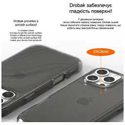 Чохол до мобільного телефона Drobak Acrylic Case with Airbag для Apple iPhone 15 Pro (949406) - мініатюра 3