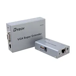Подовжувач відеосигналу VGA 100m Dtech DT-7020 (74-00063)