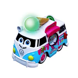 Автомодель Bb Junior Magic Ice Cream Bus VW Samba Bus зі світловими та звуковими ефектами (16-88610) - мініатюра 2