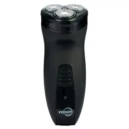 Електробритва Новий Харків НХ-8527 Fanat Black, 6W, роторна, сухе гоління, подвійні леза, повторение контуров лица, індикатор роботи/включення, тример для скронь - мініатюра 6