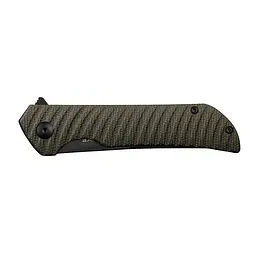 Ніж складаний туристичний Ruike P122-MB, (9.2 см) 14C28N / мікарта коричневий - мініатюра 5