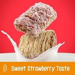 Сухий сніданок Kellogg's Frosted Mini-Wheats Strawberry - мініатюра 2