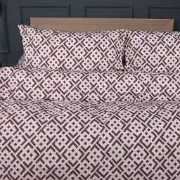 Наволочка Mirson Ranforce Elite Abstract Brown 60х60 см (2200013165323)