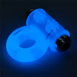 Ерекційне вібро кільце LUMINO PLAY VIBRATING PENIS RING LOVETOYS 66-LV343215 99068 - мініатюра 11