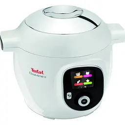 Мультиварка-скороварка Tefal Cook4Me + 1600 Вт біла (CY851130) - мініатюра 2