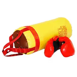 Набір для боксу великий "Full", жовтий ДТ-BX-12-05 (Danko Toys) (4820071190815)