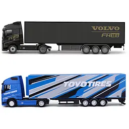 Автомодель Bburago Фура Volvo FH16 Globetrotter 750 XXL 1:43 в асортименті (18-31461) - мініатюра 2