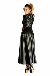 Платье-плащ с мокрым эффектом Noir Handmade F128C, XL - миниатюра 3