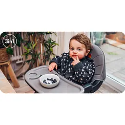 Стільчик для годування MoMi Reki 2 в 1 Grey (KRKA00034) - мініатюра 9
