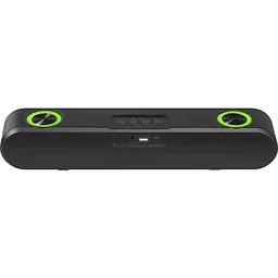 Акустична система 1.0 Defender Саундбар Z9 16Вт, Bluetooth/FM/USB/TF/AUX, LED чорна - мініатюра 4