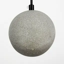 Підвіс MOON CONCRETE у вигляді сірої бетонної кулі Line.F MJ 169-100 GR - мініатюра 6