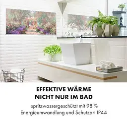 Інфрачервоний обігрівач Klarstein Wonderwall Air Art Smart Gartenweg (10035134) - мініатюра 6
