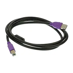Кабель для принтера USB to Type-B 1.5 м чорний