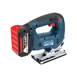 Електролобзик Bosch GST 185-LI, 18В, 4Аг, 0-3500 об/хв, хід 26мм, кейс (0.601.5B3.023) - мініатюра 5