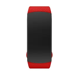 Силіконовий ремінець Primo для фітнес браслета Samsung Gear Fit 2/Fit 2 Pro (SM-R360/R365) Red L - мініатюра 3